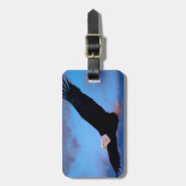 飛行中のワシ ラゲッジタグ (正面縦)