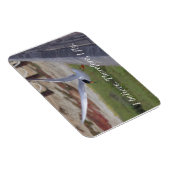 飛行中の信じ引用文 マグネット (右側)