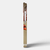 飛行中の北の（鳥）ショウジョウコウカンチョウ Case-Mate iPhoneケース (裏面 / 左)