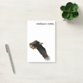 飛行中の息をのむはげ鷲 ポストイット (オフィス)