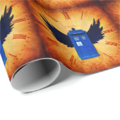 飛行中の清掃呼集箱 ラッピングペーパー (ロールコーナー)