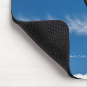 飛行中の熱気球 マウスパッド (コーナー)