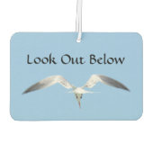 飛行中の王室のTernの下を見る カーエアーフレッシュナー (裏面)