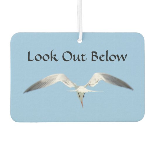 飛行中の王室のTernの下を見る カーエアーフレッシュナー (正面)