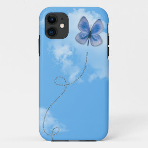 飛行中の蝶 iPhone 11 ケース