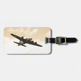 飛行中の飛んでいるな要塞 ラゲッジタグ