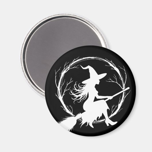 飛行中の魔女 マグネット (正面/裏面)