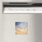 飛行中の鳥の群れ マグネット (インサイチュ (食洗機))