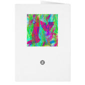 飛行中の鳥 (裏面)