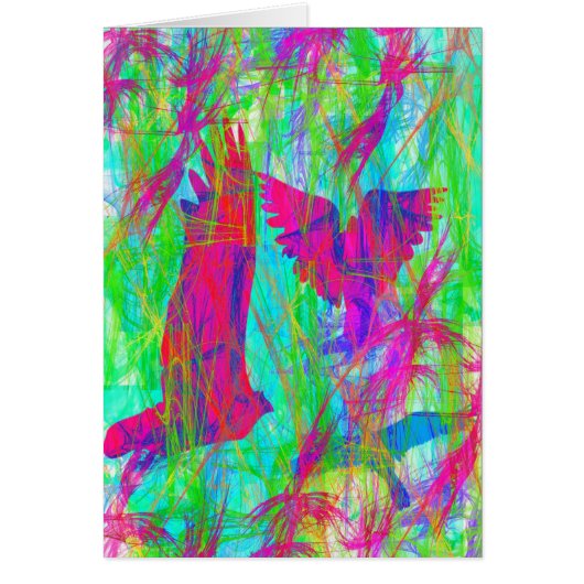 飛行中の鳥 (正面)