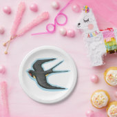 飛行中の鳥 ペーパープレート (パーティー)