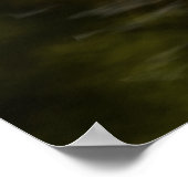 飛行中の鳥 ポスター (角)