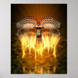 飛行中の鳥 ポスター