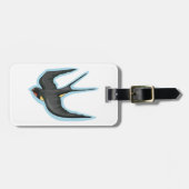 飛行中の鳥 ラゲッジタグ (正面横)