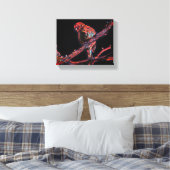 「飛行中の鳥：自由の交響曲」 キャンバスプリント (インサイチュ (寝室))
