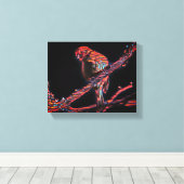 「飛行中の鳥：自由の交響曲」 キャンバスプリント (インサイチュ (ウッドフロア))