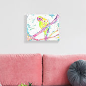 「飛行中の鳥：自由の交響曲」 キャンバスプリント (インサイチュ (リビング))