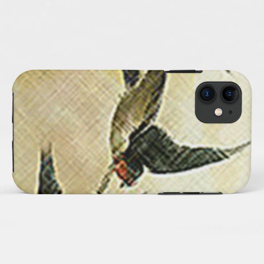 飛行中の鳥 Case-Mate iPhoneケース (裏面(横))