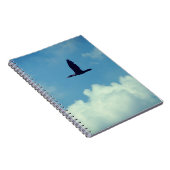 飛行中の鵜 ノートブック (右側)