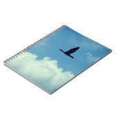 飛行中の鵜 ノートブック (左側)