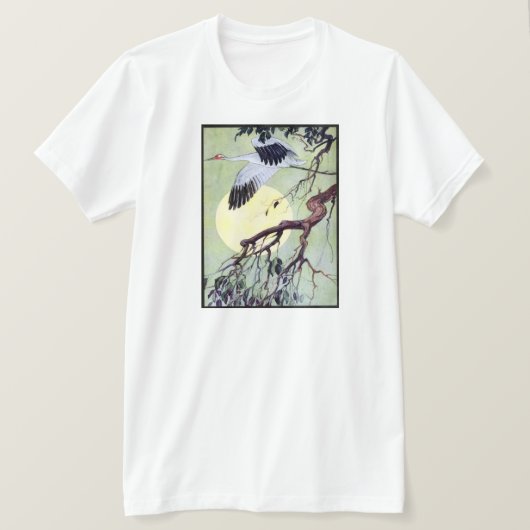 飛行中の鷲 Tシャツ (デザイン正面)