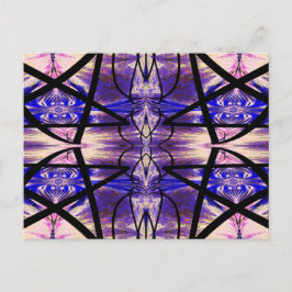 飛行中の黄昏の蝶 ポストカード