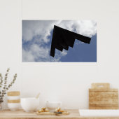 飛行中のA B-2精神 ポスター (キッチン)