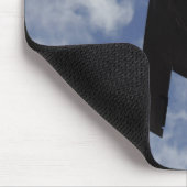 飛行中のA B-2精神 マウスパッド (コーナー)