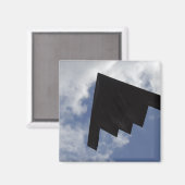 飛行中のA B-2精神 マグネット (正面/裏面)