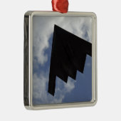 飛行中のA B-2精神 メタルオーナメント (右)
