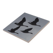 飛行中のB46カナダのガチョウ タイル (側面)