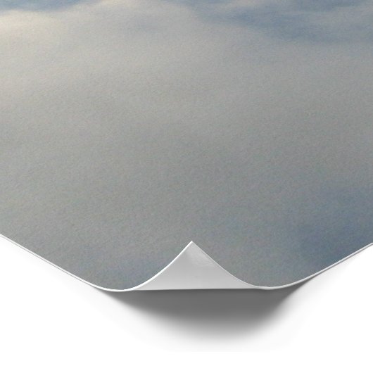 飛行中のF-15ワシ ポスター (角)