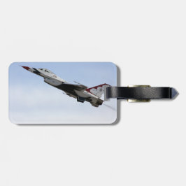 飛行中のF-16雷鳥 ラゲッジタグ