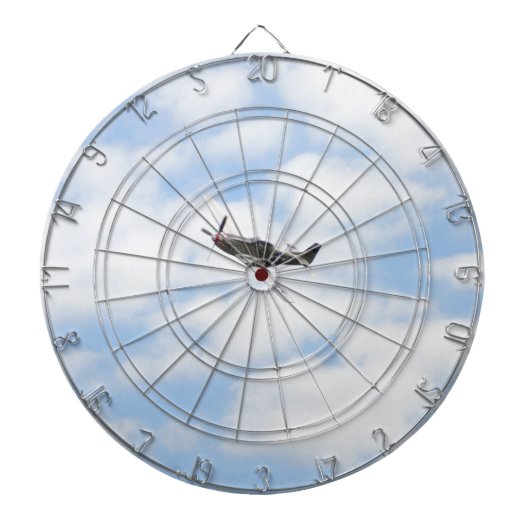 飛行中のP51ムスタング ダーツボード (正面)