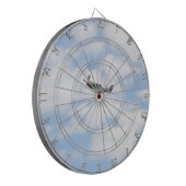 飛行中のP51ムスタング ダーツボード (正面左)