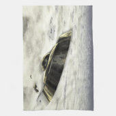 飛行中のUFO キッチンタオル (縦)