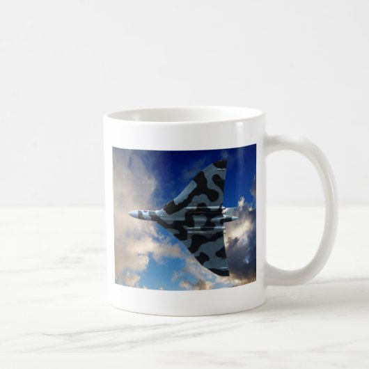 飛行中のVulcanの爆撃機 コーヒーマグカップ (右)