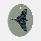 飛行中のVulcanの爆撃機 セラミックオーナメント (右)
