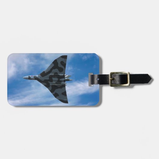 飛行中のVulcanの爆撃機 ラゲッジタグ (正面横)