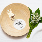 飛行乗務員クール飛行機、旅行、家族の休暇 キーホルダー