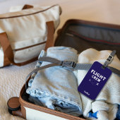 飛行乗務員クール飛行機、旅行、家族の休暇 ラゲッジタグ