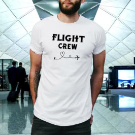 飛行乗務員クール飛行機、旅行、家族の休暇 Tシャツ