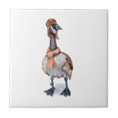 飛行士のガチョウ タイル (正面)