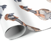 飛行士のガチョウ ラッピングペーパー (ロールコーナー)