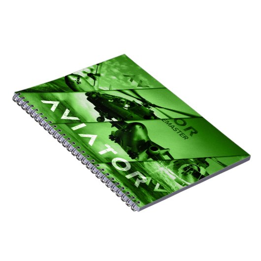 飛行士の航空機 ノートブック (右側)