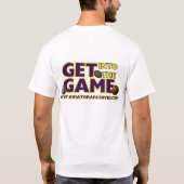 飛行士は#1をアーカイブします Tシャツ (裏面)