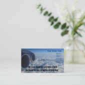 飛行士航空会社の乗組員のための航空詩 名刺 (スタンド正面)