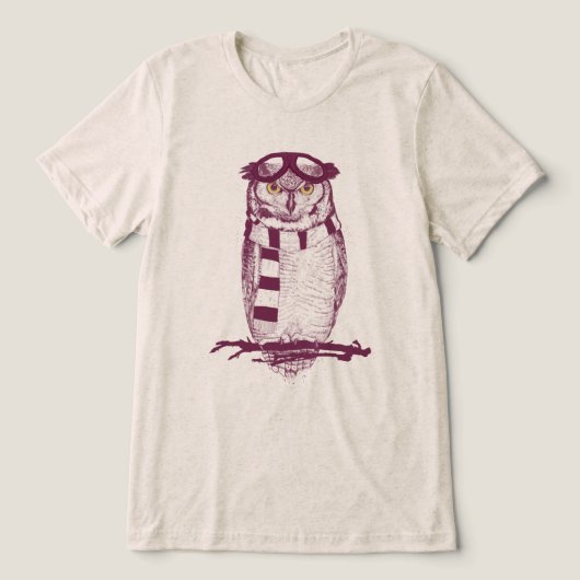 飛行士 トライブレンドＴシャツ (デザイン正面)