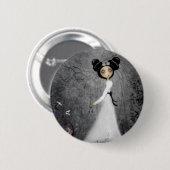 飛行士 缶バッジ (正面&裏面)