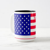 飛行学校卒業式マグカップ空軍 ツートーンマグカップ (正面左)